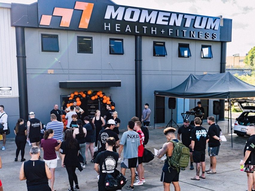 Opening day at Momentum Health + Fitness, Charmhaven NSW